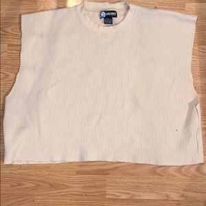 Vintage crop top muscle tee